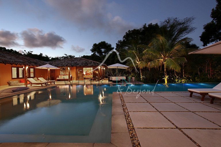 Luxury villa in gated community, Trancoso