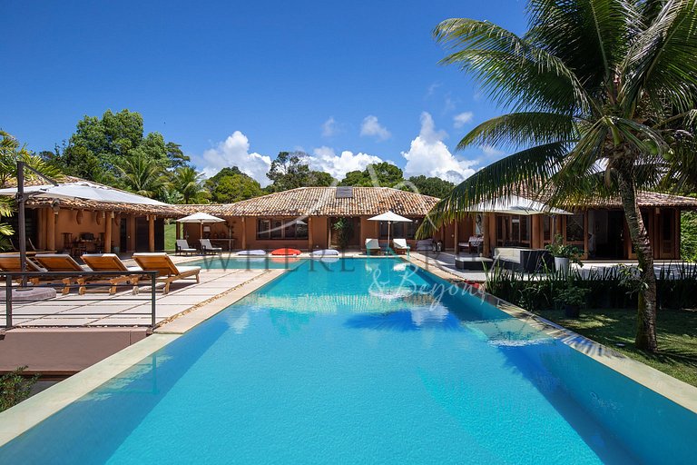 Luxury villa in gated community, Trancoso