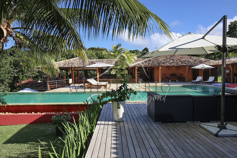 Luxury villa in gated community, Trancoso