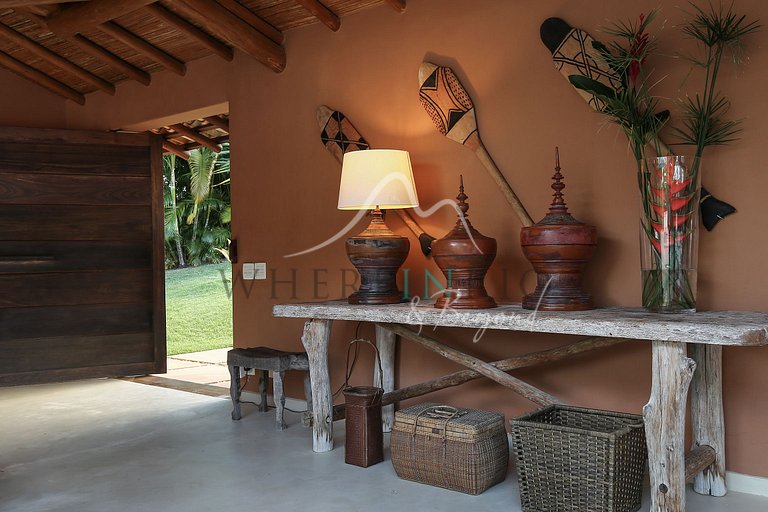 Luxury villa in gated community, Trancoso