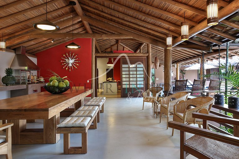 Luxury villa in gated community, Trancoso