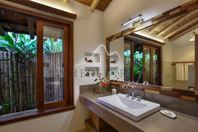 Luxury villa in gated community, Trancoso