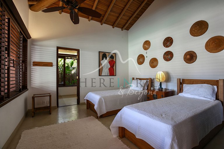 Luxury villa in gated community, Trancoso