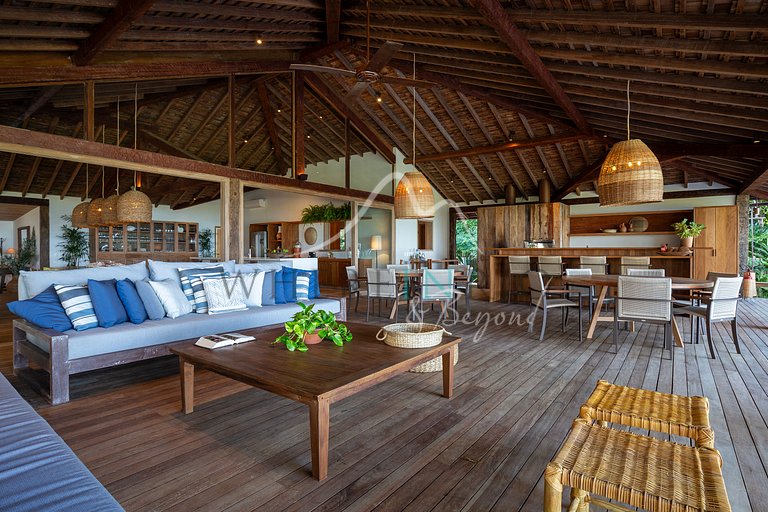 Exclusive oceanview villa, Trancoso