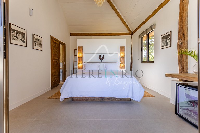 Luxury villa in front of the dunes in Jericoacoara