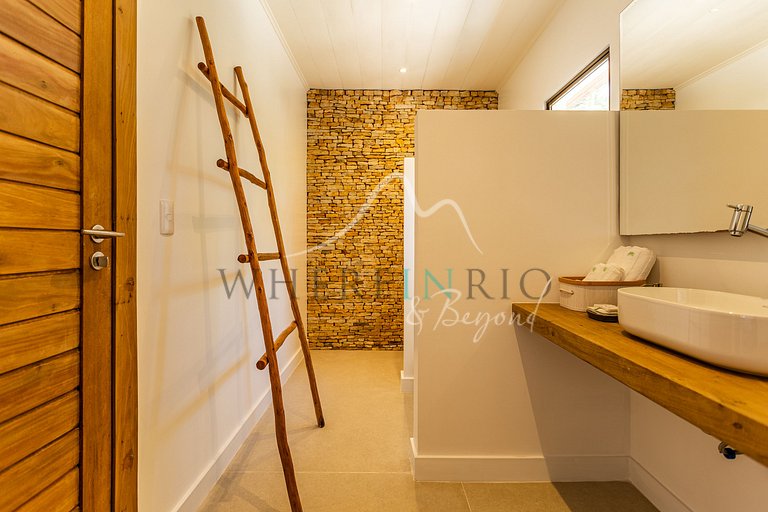 Luxury villa in front of the dunes in Jericoacoara