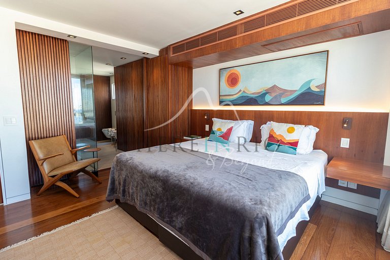 Duplex penthouse with a view of the Dois Irmãos