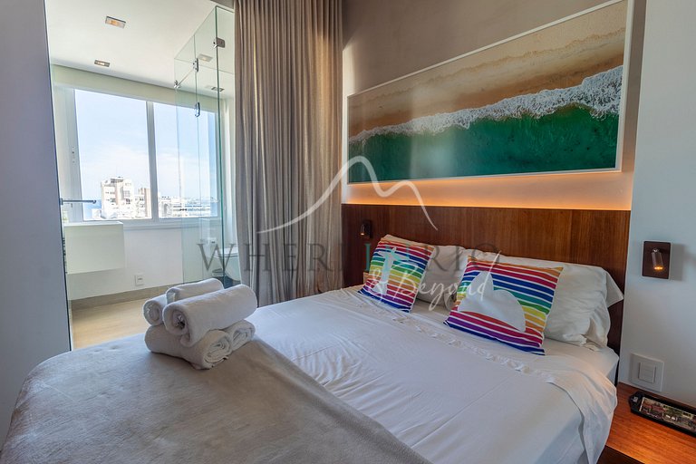 Duplex penthouse with a view of the Dois Irmãos