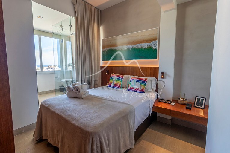 Duplex penthouse with a view of the Dois Irmãos