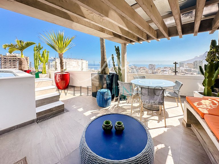 Penthouse in Ipanema with pool and incredible view