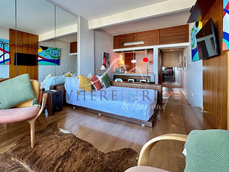 Loft in front of the sea for seasonal rental in Copacabana