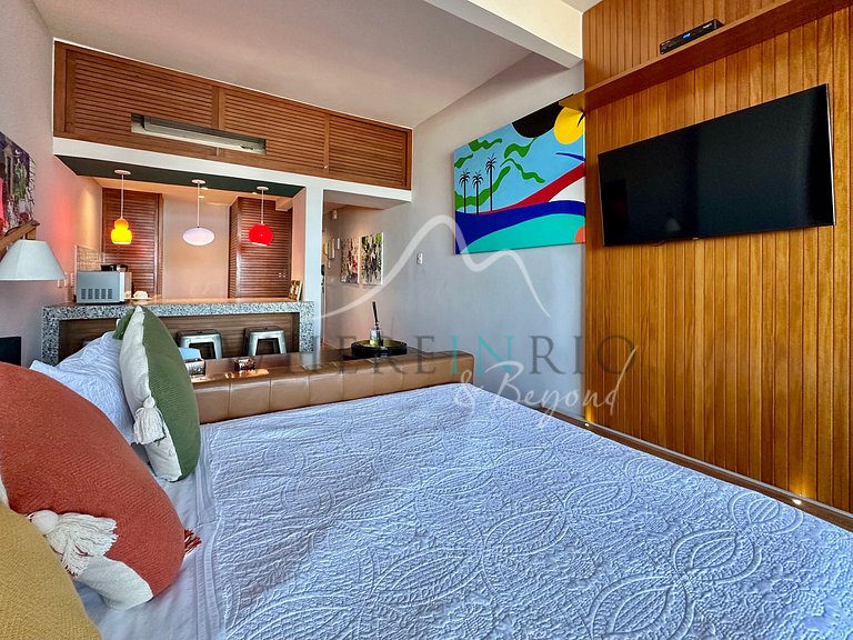 Loft in front of the sea for seasonal rental in Copacabana