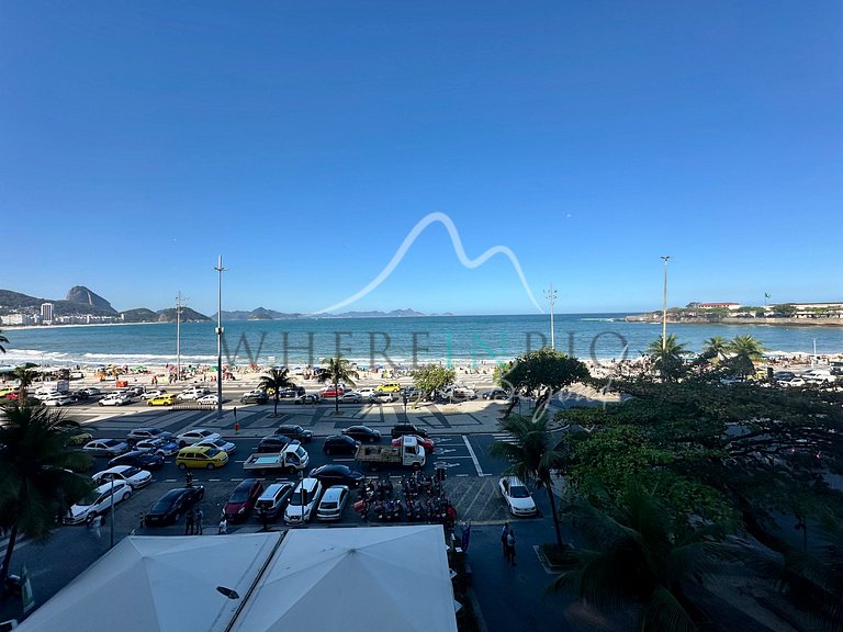 Loft em frente ao mar para aluguel de férias em Copacabana