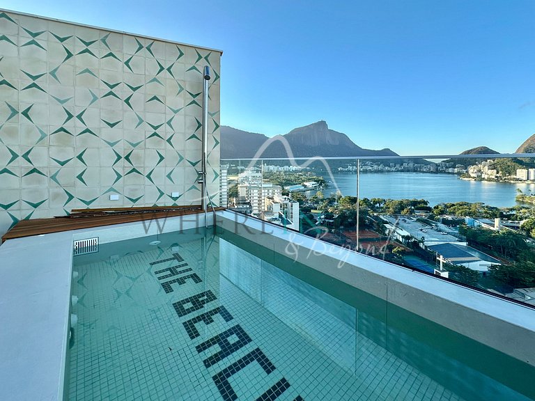 Penthouse Duplex avec Piscine à Leblon