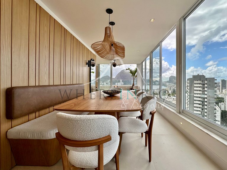 Penthouse duplex avec piscine au Leblon
