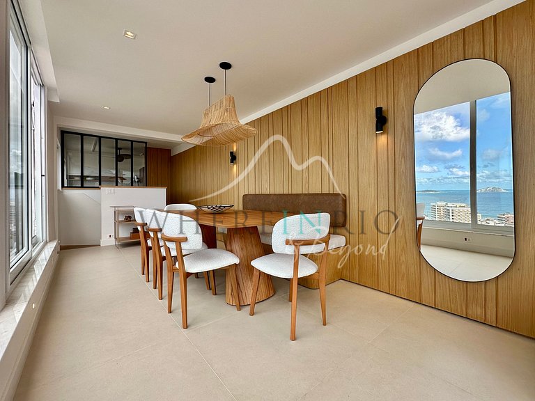 Penthouse duplex avec piscine au Leblon