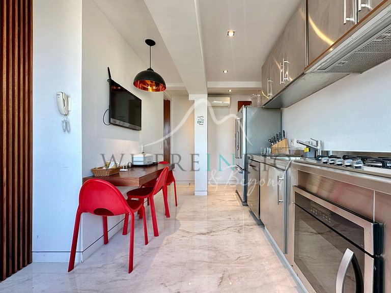 Duplex penthouse with a view of the Dois Irmãos