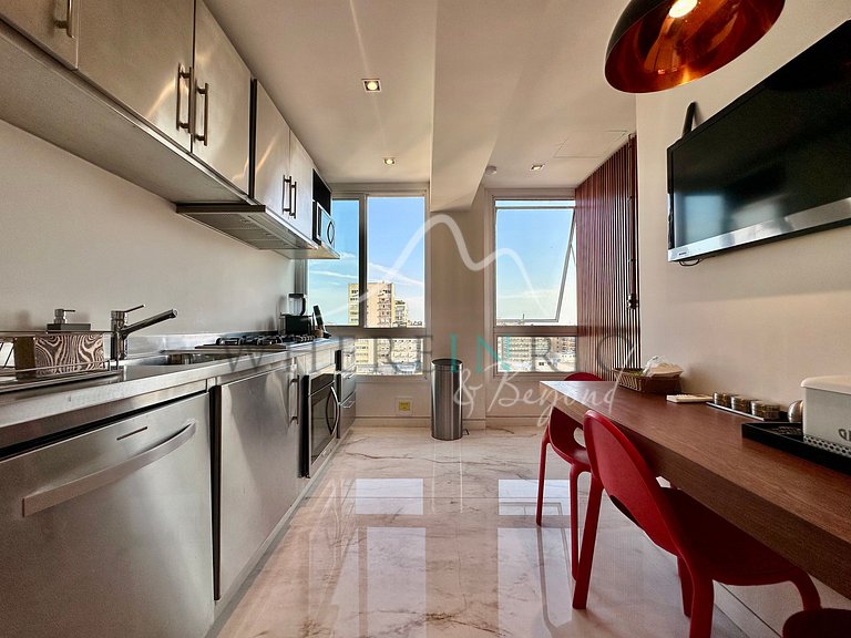 Duplex penthouse with a view of the Dois Irmãos