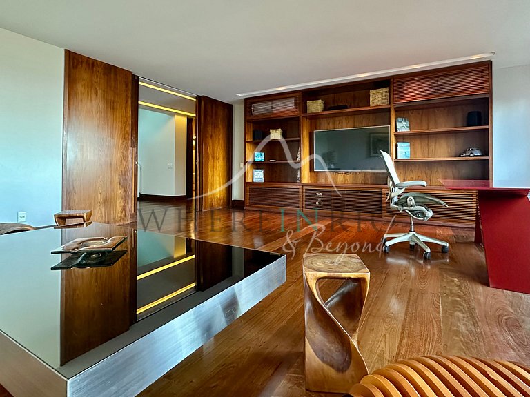 Espetacular casa com 4 quartos e piscina para alugar na Joat