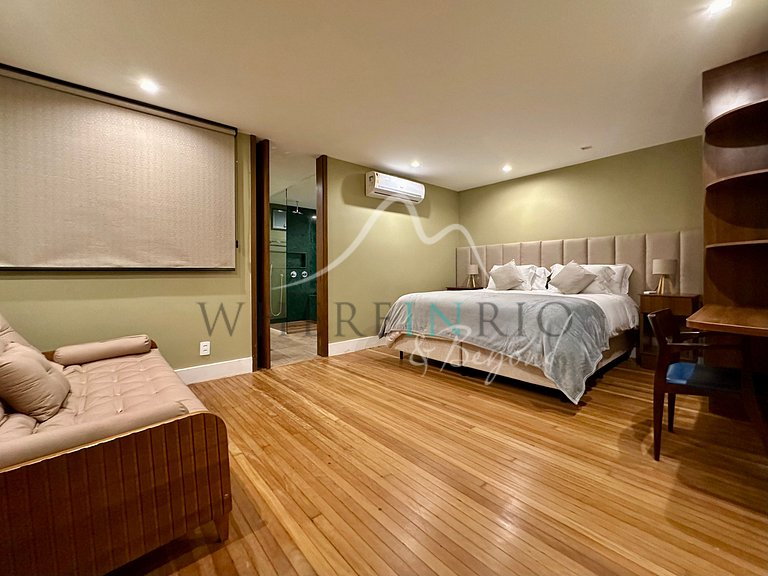Spectacular 4 bedroom house with pool for rent in Joatinga
