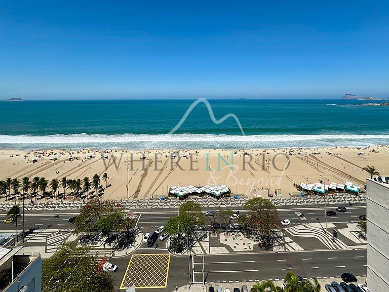 Cobertura com vista mar de 5 quartos em Copacabana