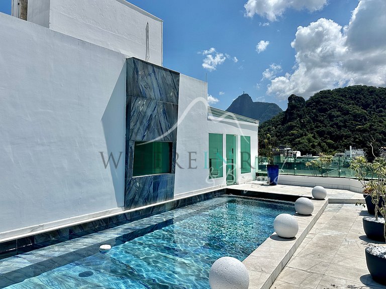 Cobertura com vista mar de 5 quartos em Copacabana