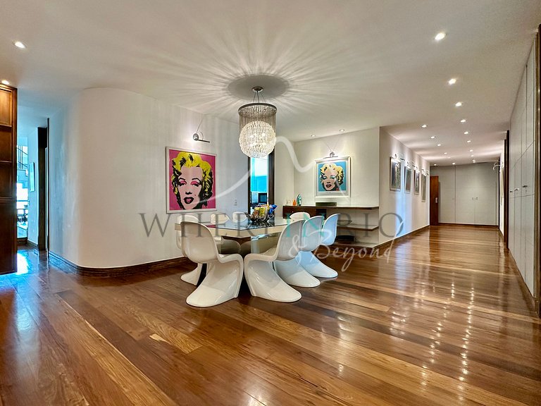 Penthouse de 5 chambres avec vue sur la mer à Copacabana