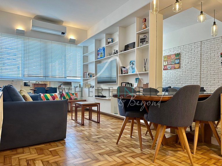 Appartement confortable de 2 chambres à coucher à Ipanema