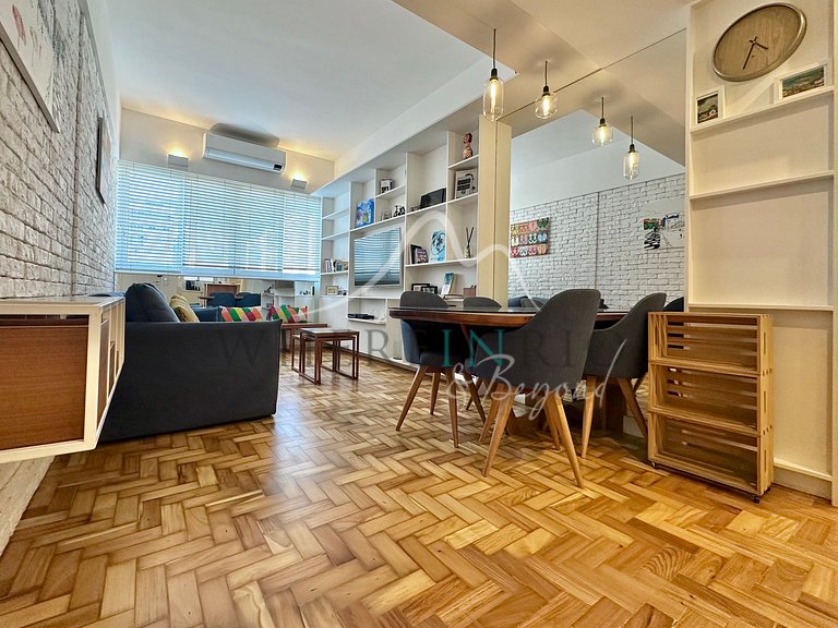 Appartement confortable de 2 chambres à coucher à Ipanema
