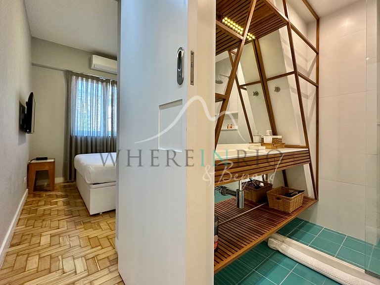 Appartement confortable de 2 chambres à coucher à Ipanema