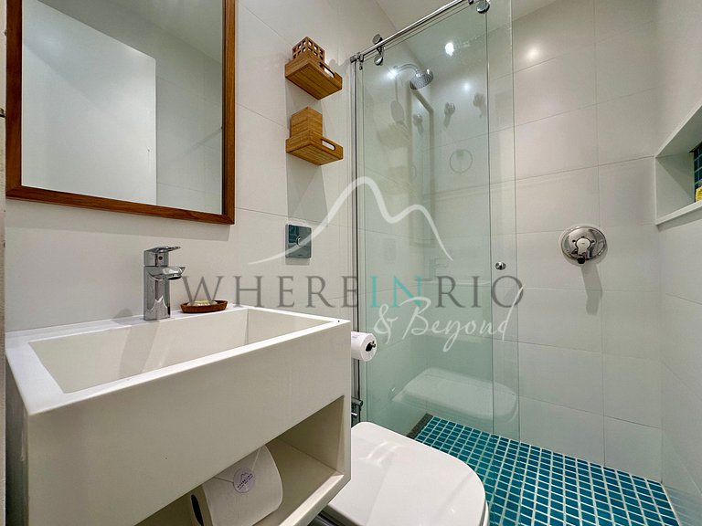 Appartement confortable de 2 chambres à coucher à Ipanema
