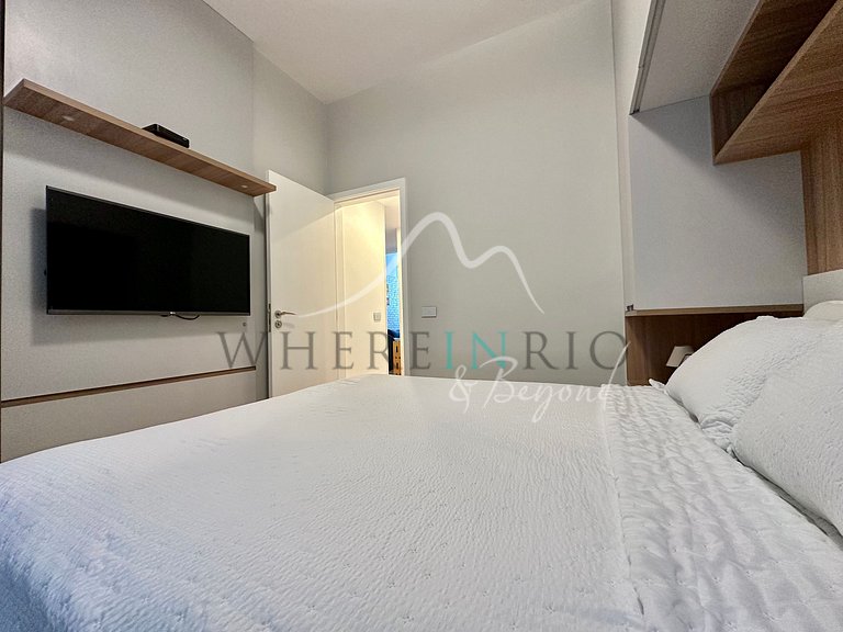 Appartement confortable de 2 chambres à coucher à Ipanema