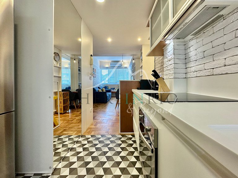 Appartement confortable de 2 chambres à coucher à Ipanema
