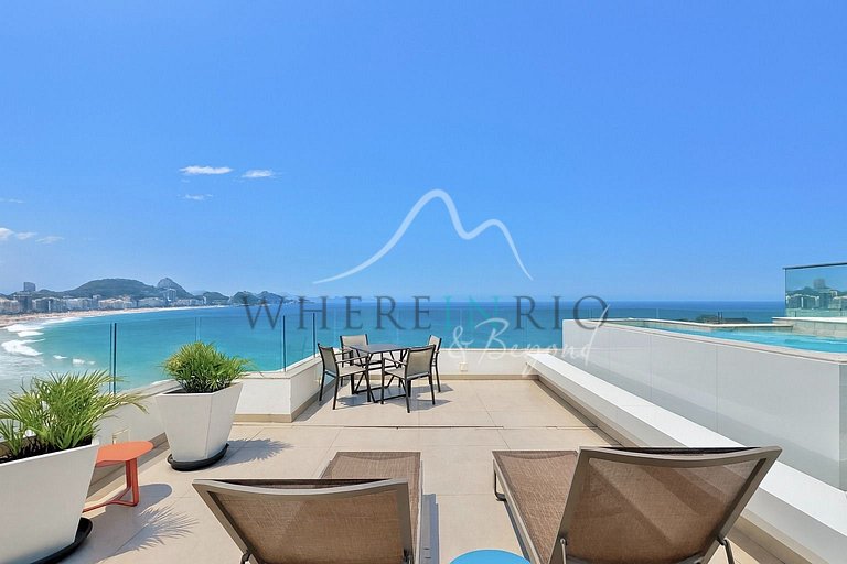 Penthouse luxuese à Copacabana pour les vacances