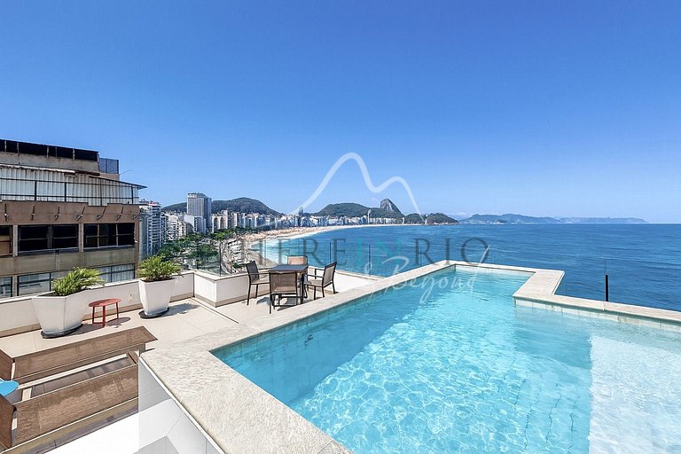 Luxurious vacation penthouse in Copacabana