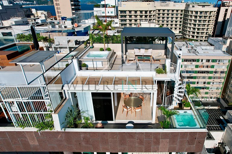 Luxury penthouse for vacation rental in Arpoador