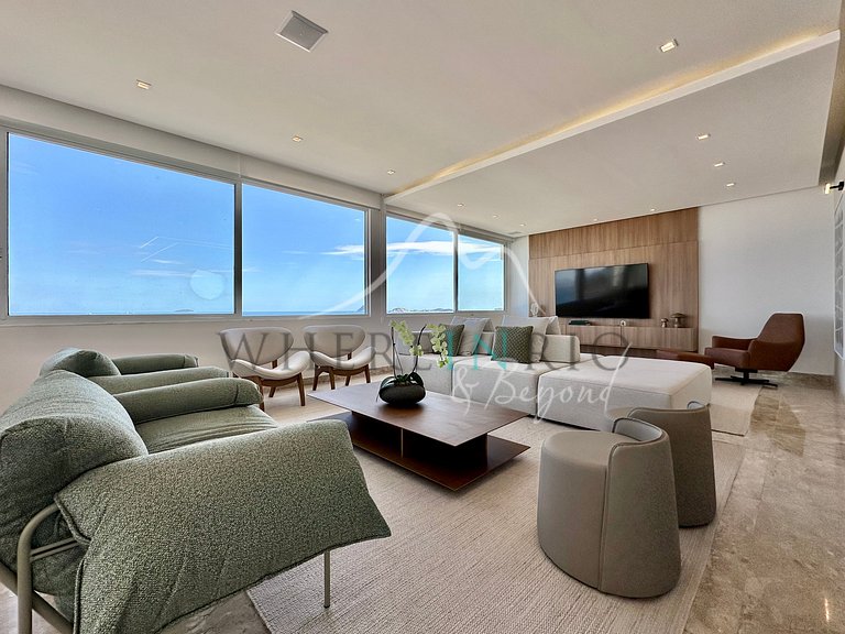 Beachfront apartment in Copacabana