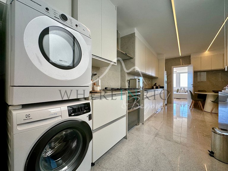 Apartamento beira mar em Copacabana