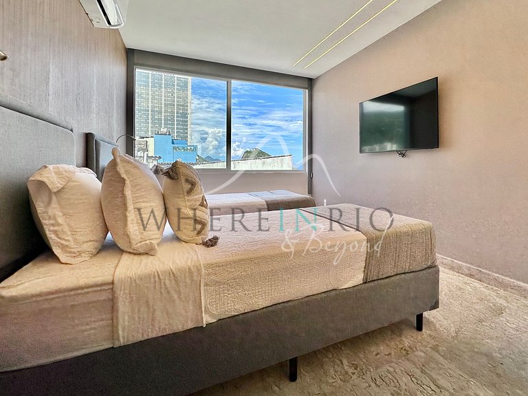 Appartement en bord de mer à Copacabana