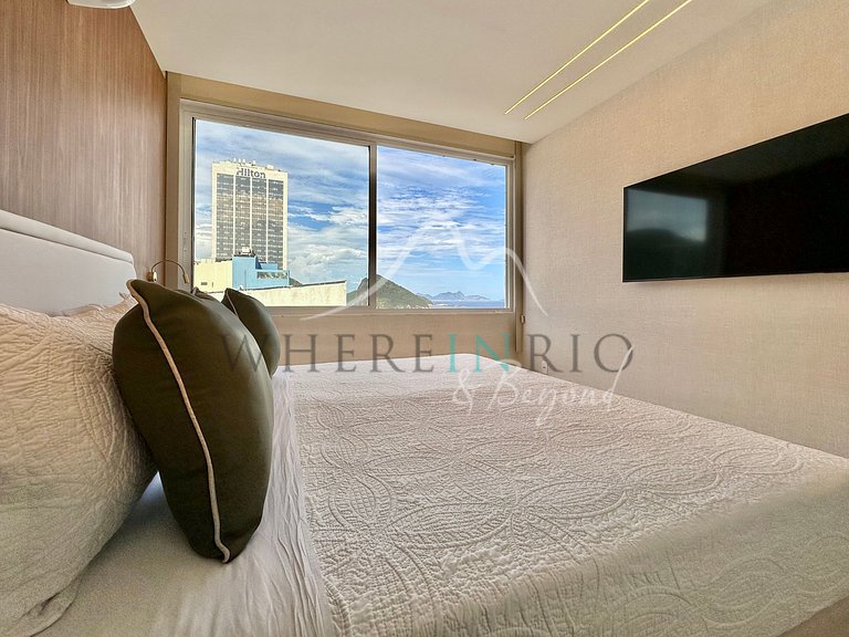 Beachfront apartment in Copacabana