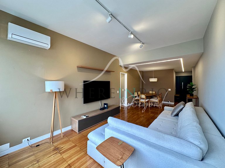 Renovated apartment with open views in Copacabana
