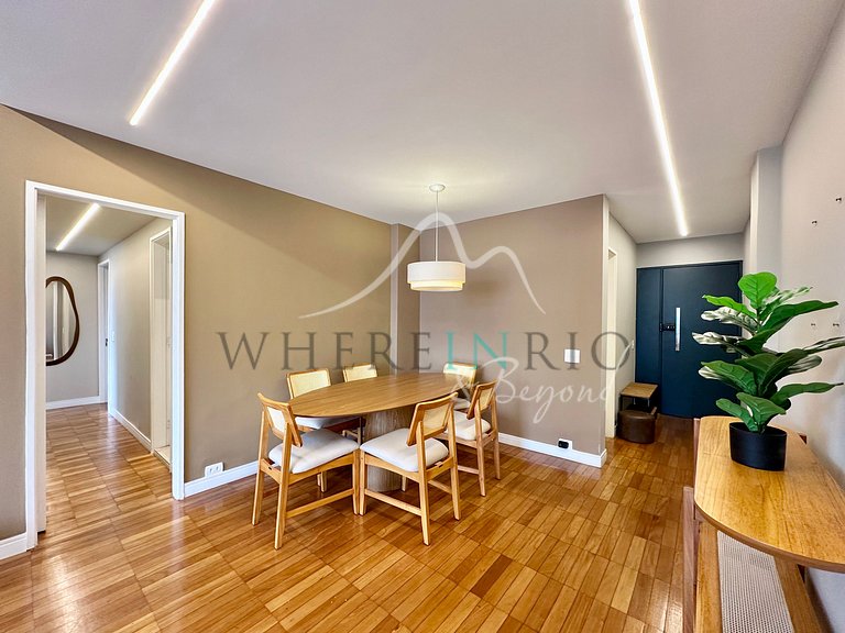Appartement rénové avec vue dégagée à Copacabana