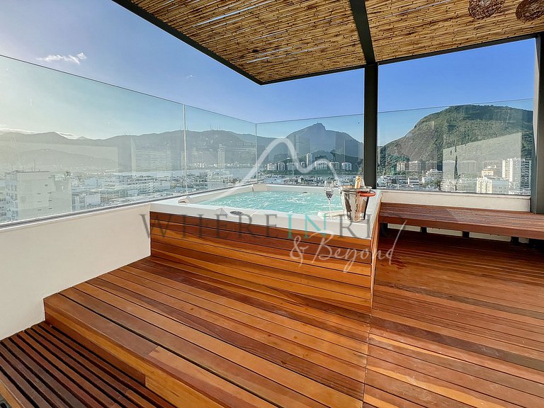 Penthouse triplex avec piscine à Ipanema