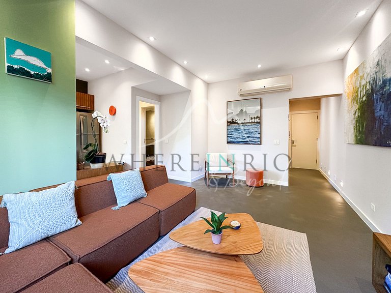 Appartement rénové à quelques pas d’Arpoador